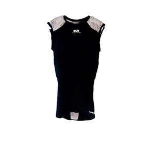 Youth boys S McDavid padded compression shirt